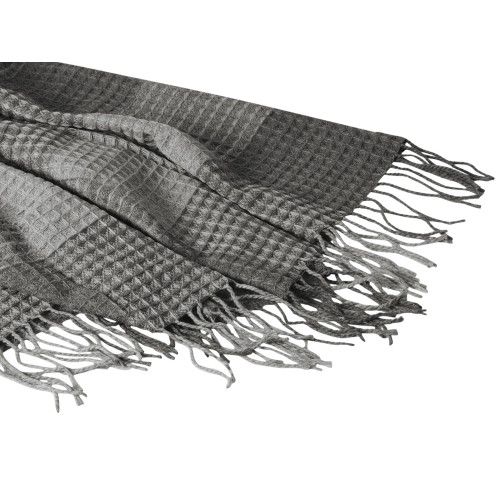 Плед акриловый Gaufre, серый