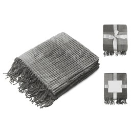 Плед акриловый Gaufre, серый