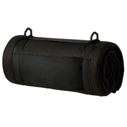 Плед «Нежность» с плечевым ремнем, черный