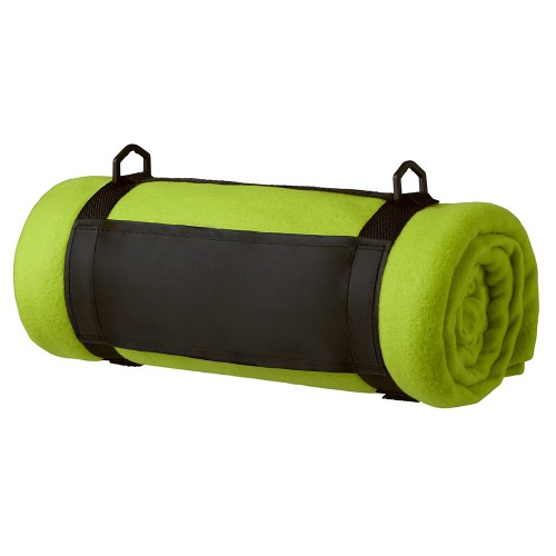 Плед «Нежность» с плечевым ремнем, зеленое яблоко