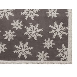 Плед Snowflake новогодний