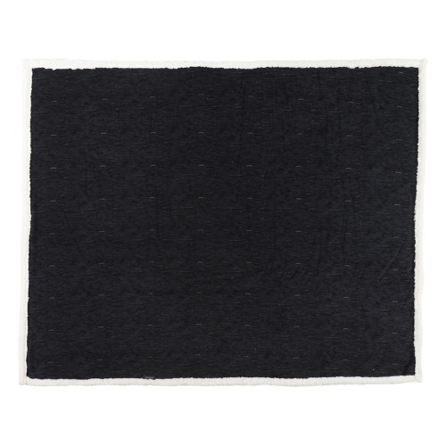 Плед из шерпы Sam, черный