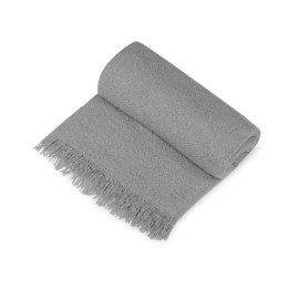 Плед акриловый Mohair, серый