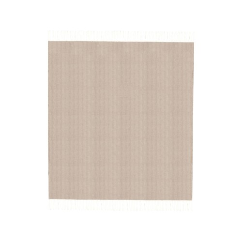 Плед "Ёлочка" 150х180 см. ПРЕМИУМ (бежевый однотонное)