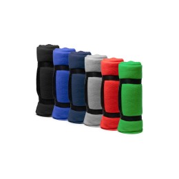 Флисовый плед DANERIS с антипиллинговой обработкой, красный