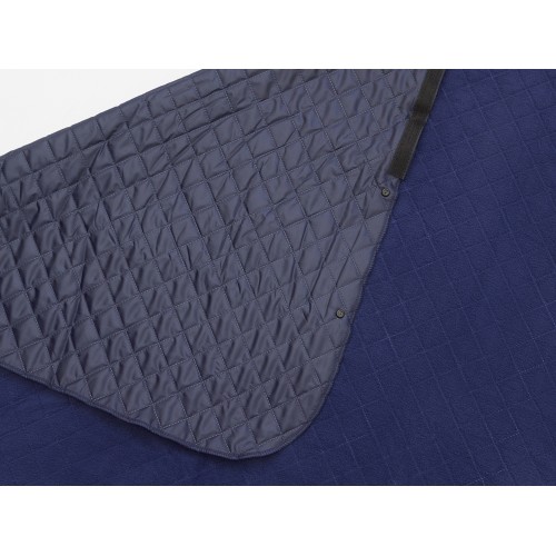 Пончо Cappy с капюшоном на липучке в мешке, темно-синий