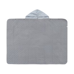 Пончо Cappy с капюшоном на липучке в мешке, серый