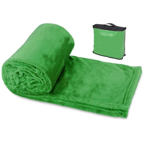 Плед «Тедди», зеленый