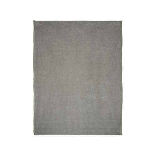 Супермягкий плед Bay из корал-флиса, серый