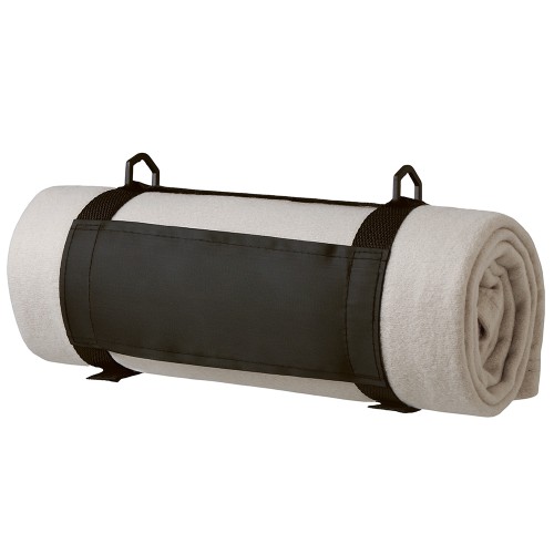 Плед «Нежность» с плечевым ремнем, светло -серый