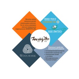 Плед MARZOTTO AREQUIPA 5186, мультиколор