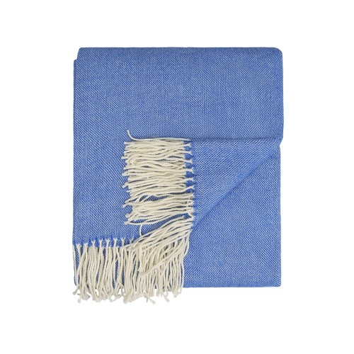 Акриловый плед Dapple 160x210 см, синий