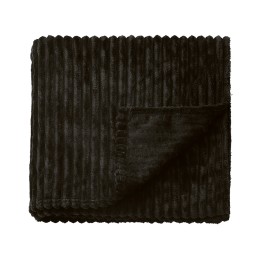 Плед Wave флисовый, черный