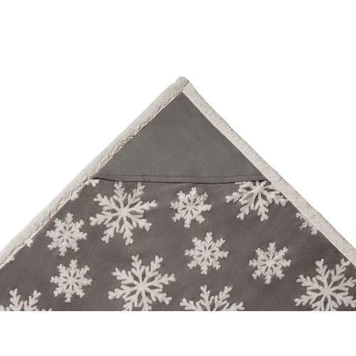 Плед Snowflake новогодний