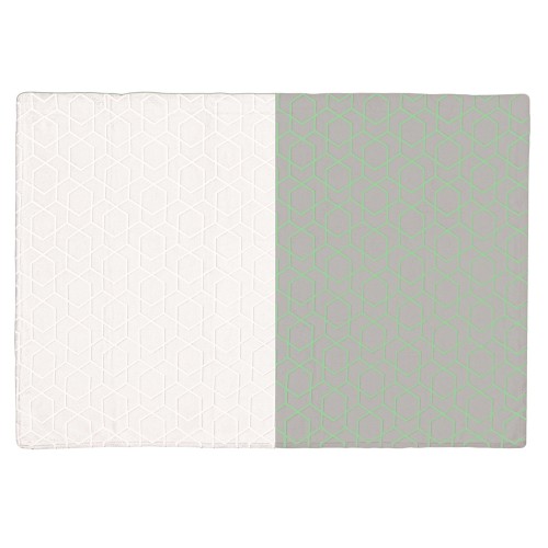 Светящийся в темноте плед Lattice белый