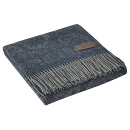 Плед MARZOTTO MAGNOLIA 4000, темно-синий