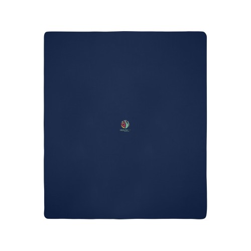 Huggy флисовое одеяло 220x250 см - Темно - синий