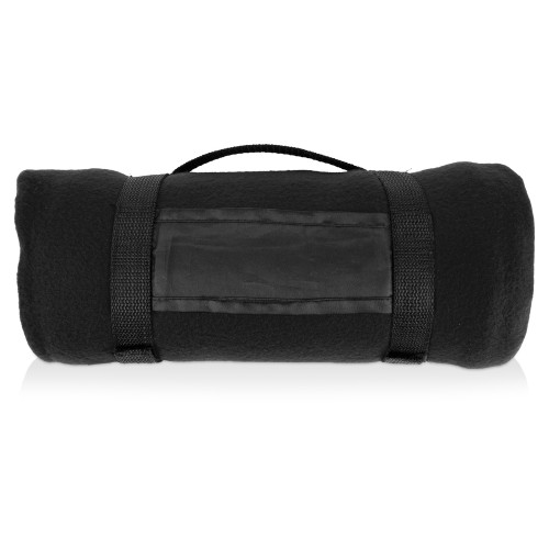 Плед «Нежность», черный (P)