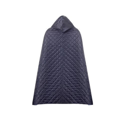 Пончо Cappy с капюшоном на липучке в мешке, темно-синий