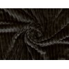 Плед Wave флисовый, черный