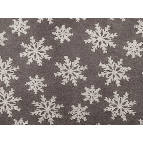 Плед Snowflake новогодний