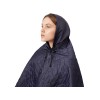 Пончо Cappy с капюшоном на липучке в мешке, темно-синий