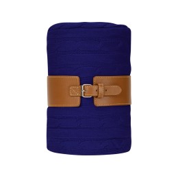 Плед акриловый Braid NEW, темно-синий