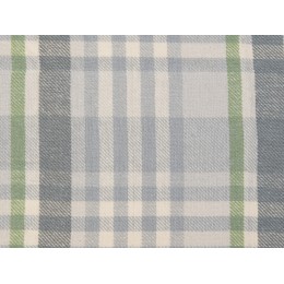 Плед Liner с бахромой, 140*205 см., серый с фисташковым