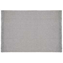 Акриловый плед Harp 130x180 см, белый/холодный серый