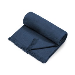 Плед "Lina"133x180 см., 100% хлопок, синий