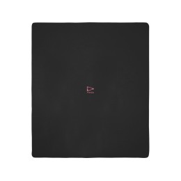 Huggy флисовое одеяло 220x250 см - сплошной черный