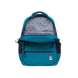 Рюкзак TORBER КЛАСС, зелёный, 46 х 32 х 13 см + Мешок для сменной обуви в подарок!