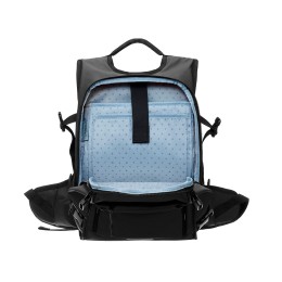 Рюкзак TORBER РИТМ, черный, полиэстер 900D с PU покрытием, 45 х 32 х 20 см