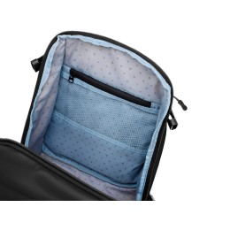 Рюкзак TORBER РИТМ, черный, полиэстер 900D с PU покрытием, 45 х 32 х 20 см