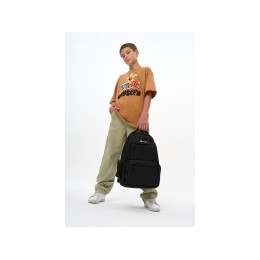 Рюкзак TORBER КЛАСС, черный, полиэстер 900D, 45 x 30 x 18 см + Мешок для сменной обуви в подарок!