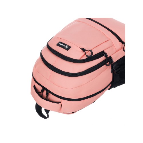 Рюкзак TORBER КЛАСС, персиковый, 46 х 32 х 13 см + Мешок для сменной обуви в подарок!