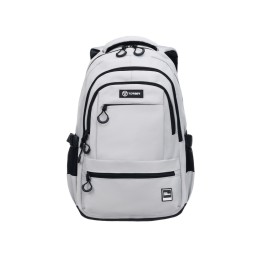 Рюкзак TORBER КЛАСС, молочный, 46 х 32 х 13 см + Мешок для сменной обуви в подарок!