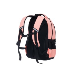 Рюкзак TORBER КЛАСС, персиковый, 46 х 32 х 13 см + Мешок для сменной обуви в подарок!