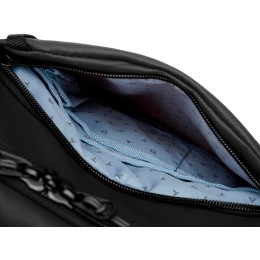 Рюкзак TORBER РИТМ, черный, полиэстер 900D с PU покрытием, 45 х 32 х 20 см