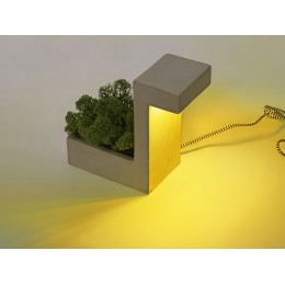 Настольная лампа из бетона "Blok Lamp"
