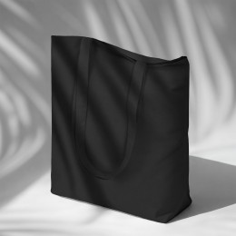 Сумка для шопинга Carryme 140 хлопковая, 140 г/м2, черный