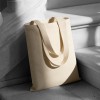 Сумка для шопинга Steady из хлопка с парусиновыми ручками, 260 г/м2, натуральный