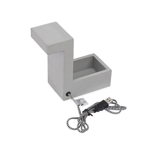 Настольная лампа из бетона "Blok Lamp"