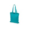 Сумка для шопинга Carryme 140 хлопковая, 140 г/м2, бирюзовый 320C NEW