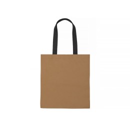 Сумка-шоппер Papyrus из моющейся крафт-бумаги, натуральный/черный