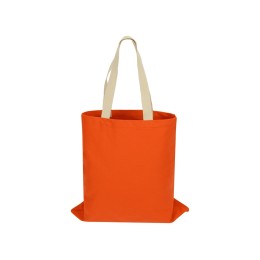 Сумка для шопинга Steady из хлопка с парусиновыми ручками, 260 г/м2, оранжевый (P)