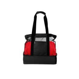 Сумка для шопинга и пляжа «Coolmesh» с изотермическим отделением внизу, черный