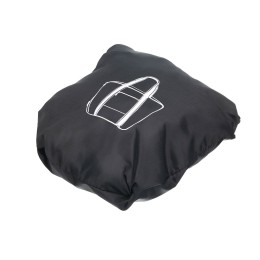 Сумка складная TORBER, черный, полиэстер, 48x33x12 см