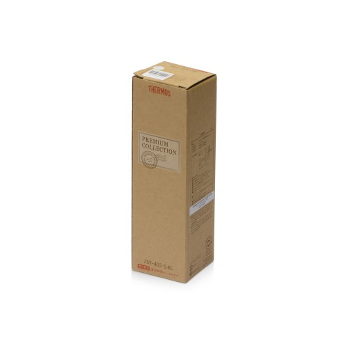 Термос из нерж. стали тм THERMOS JNI-402 ALB SS Vac. Insulated Flask,400ml, черный