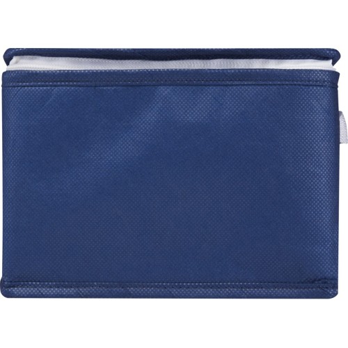 Spectrum нетканая сумка-холодильник, 4 л, на 6 банок, из переработанных материалов, ярко-синий